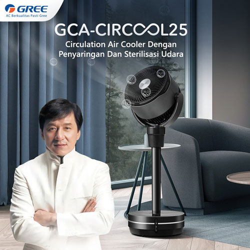 Gree Air Cooler Circulation With Plasma Generator 2.5 L - GCA-CIRCOOL25